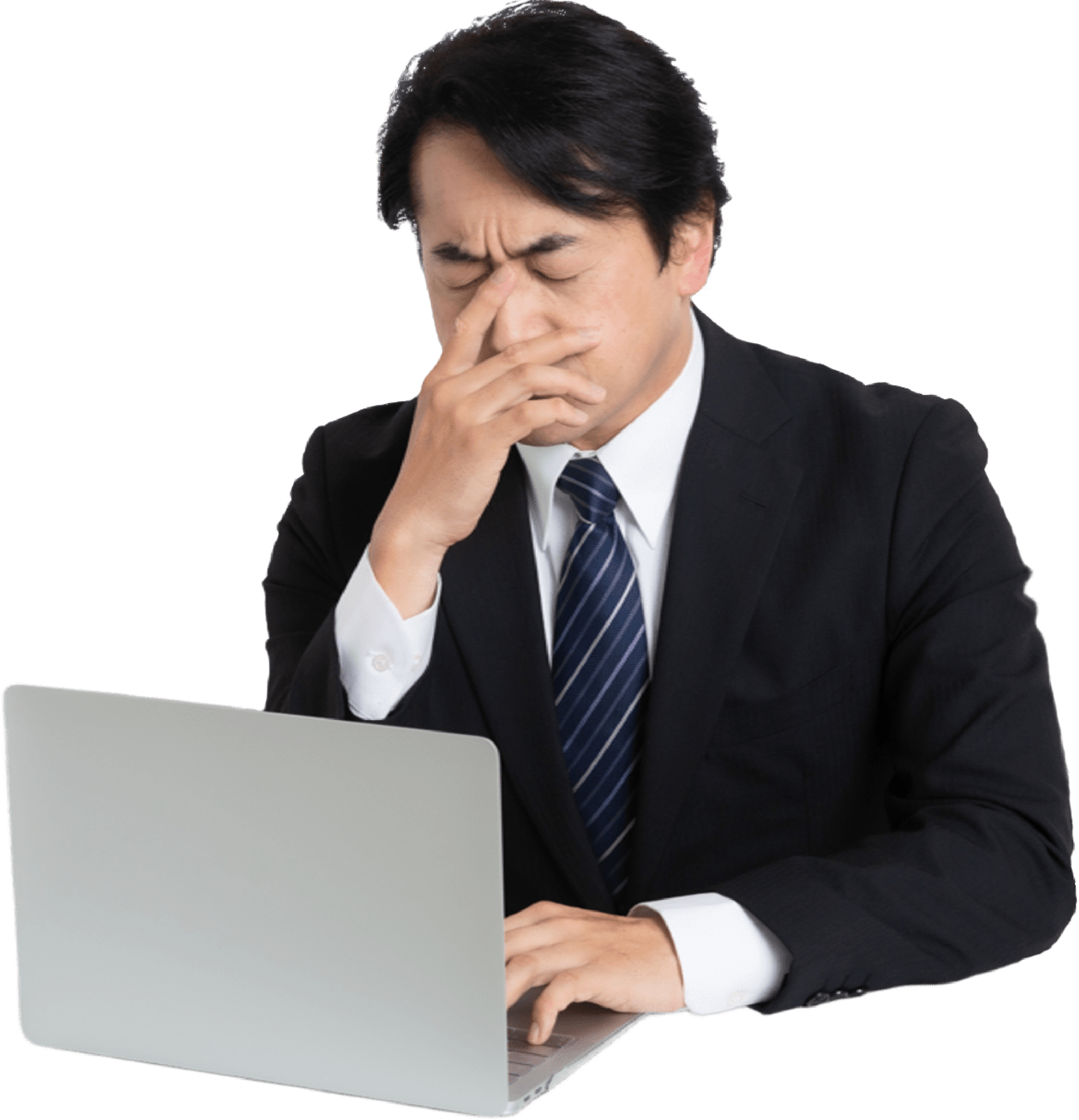 考えるだけで頭が痛い